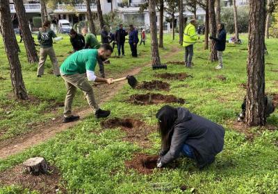 Δενδροφύτευση στην Θεσσαλονίκη - 7.12.2025